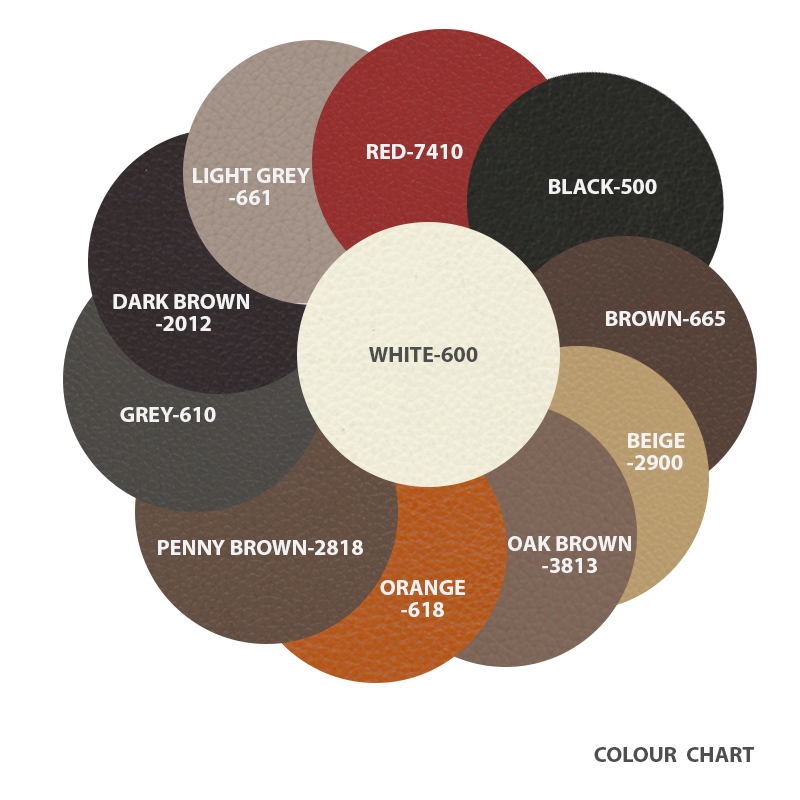  FAUX LEATHER COLOR CHART 11 COLOUR FINAL